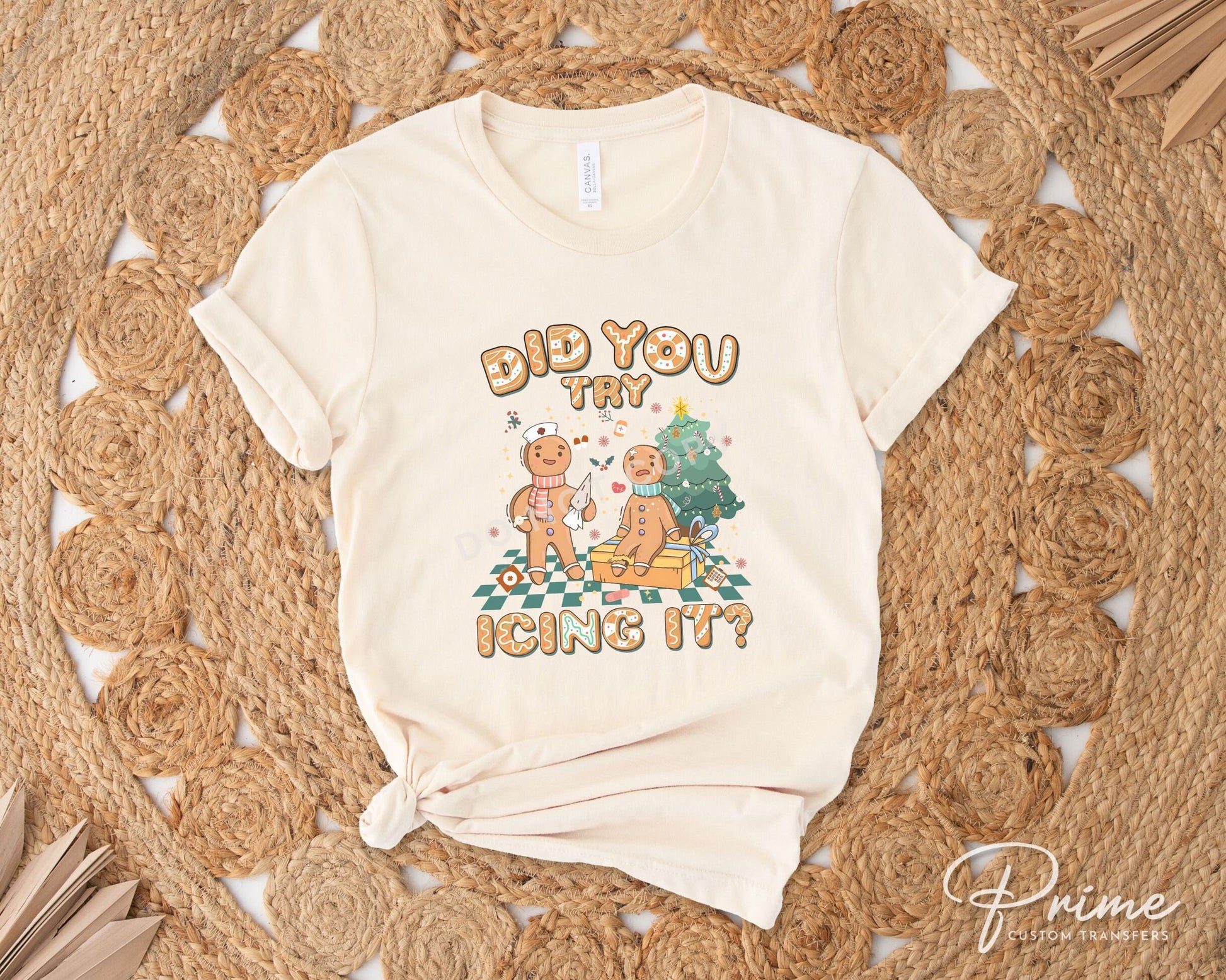 DTF Transfers, Ready to Press, T-shirt Transfers, Heat Transfer, Direct to Film, Hospital, Medical, Funny, Nurse, Did You Try Icing it?