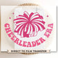 DTF Transfers, Ready to Press, T-shirt Transfers, Heat Transfer, Custom, Direct to Film, Cheerleader, In My Cheerleader Era Pocket Design