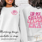 DTF Transfers, Ready to Press, T-shirt Transfers, Heat Transfer, Custom, Direct to Film, Cheerleader, In My Cheerleader Era Pocket Design