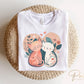 DTF Transfers, Ready to Press, T-shirt Transfers, Heat Transfer, Direct to Film, Cold Peel, Heart, Flowers, Valentine’s Day, Love Kittens