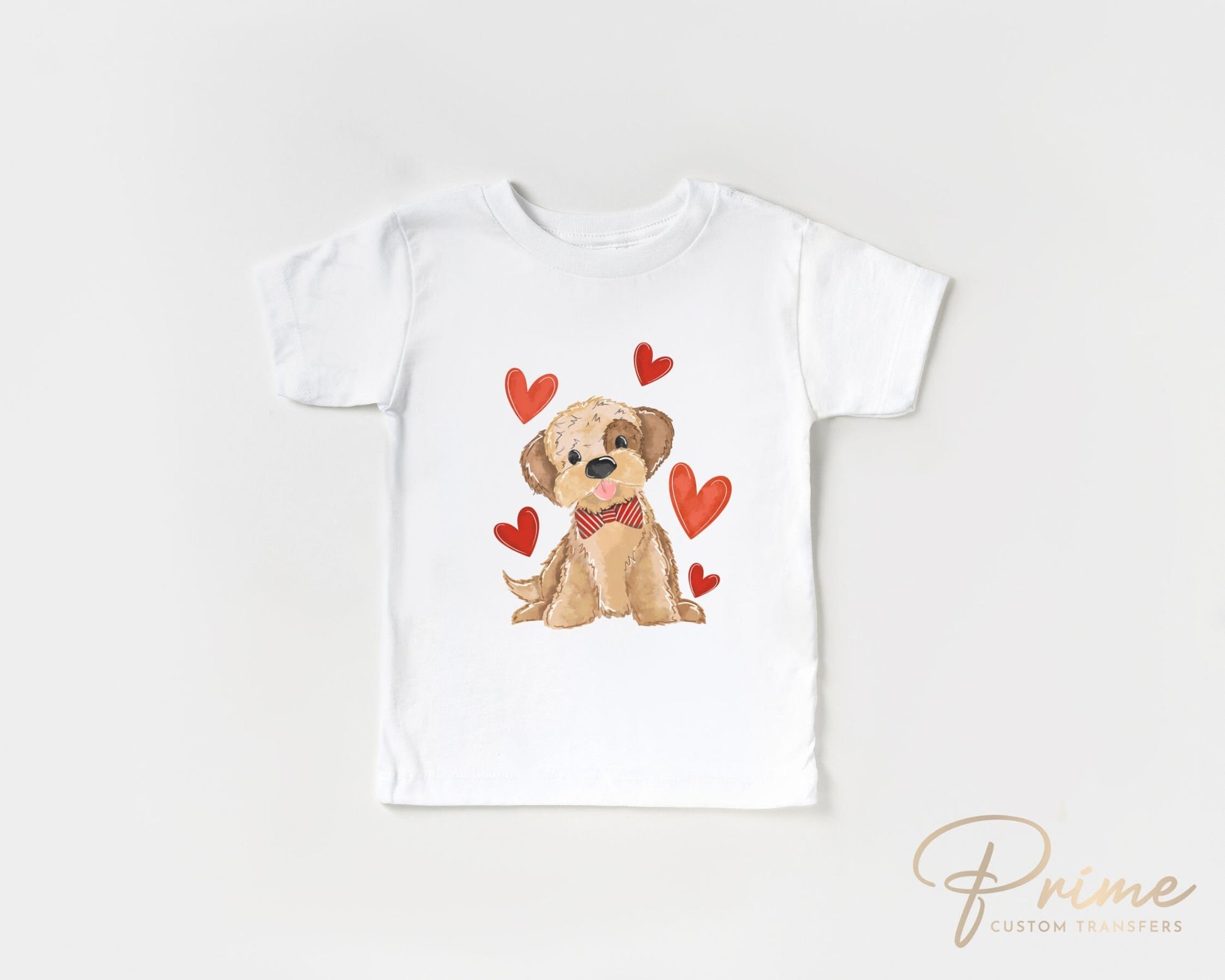 DTF Transfers, Ready to Press, T-shirt Transfers, Heat Transfer, Direct to Film, Cold Peel, Valentine's Day, Valentine Boy Puppy