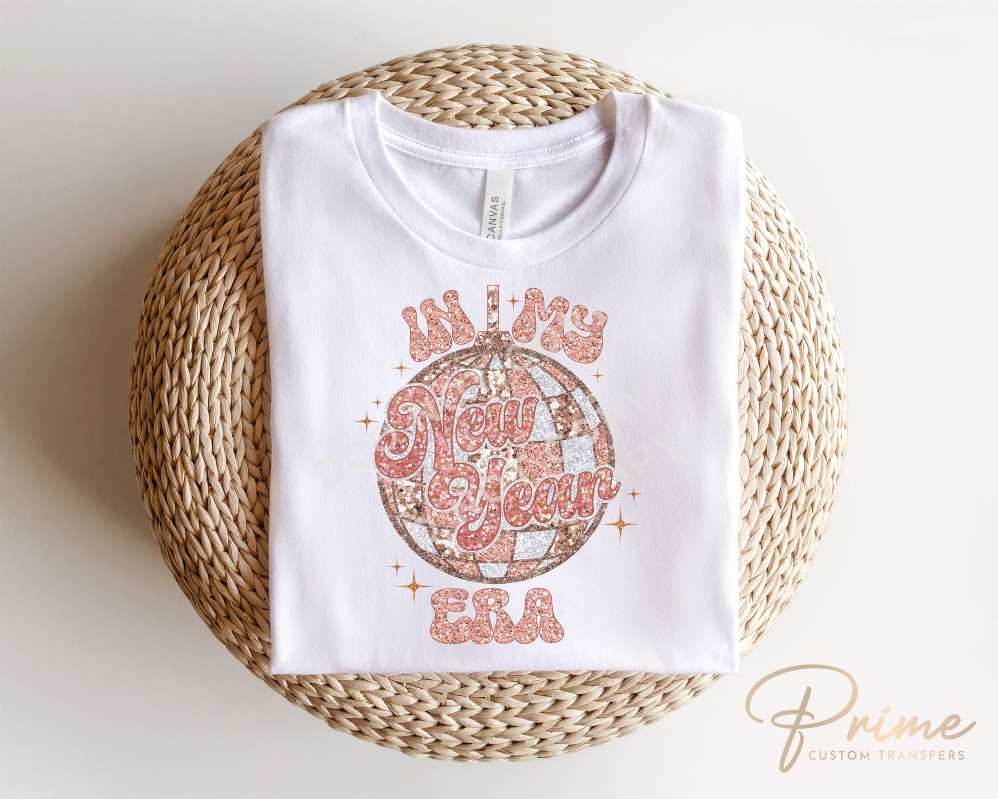 DTF Transfers, Ready to Press, T-shirt Transfers, Heat Transfer, Direct to Film, Holiday, Disco, Midnight, Party, 2024, In My New Year Era