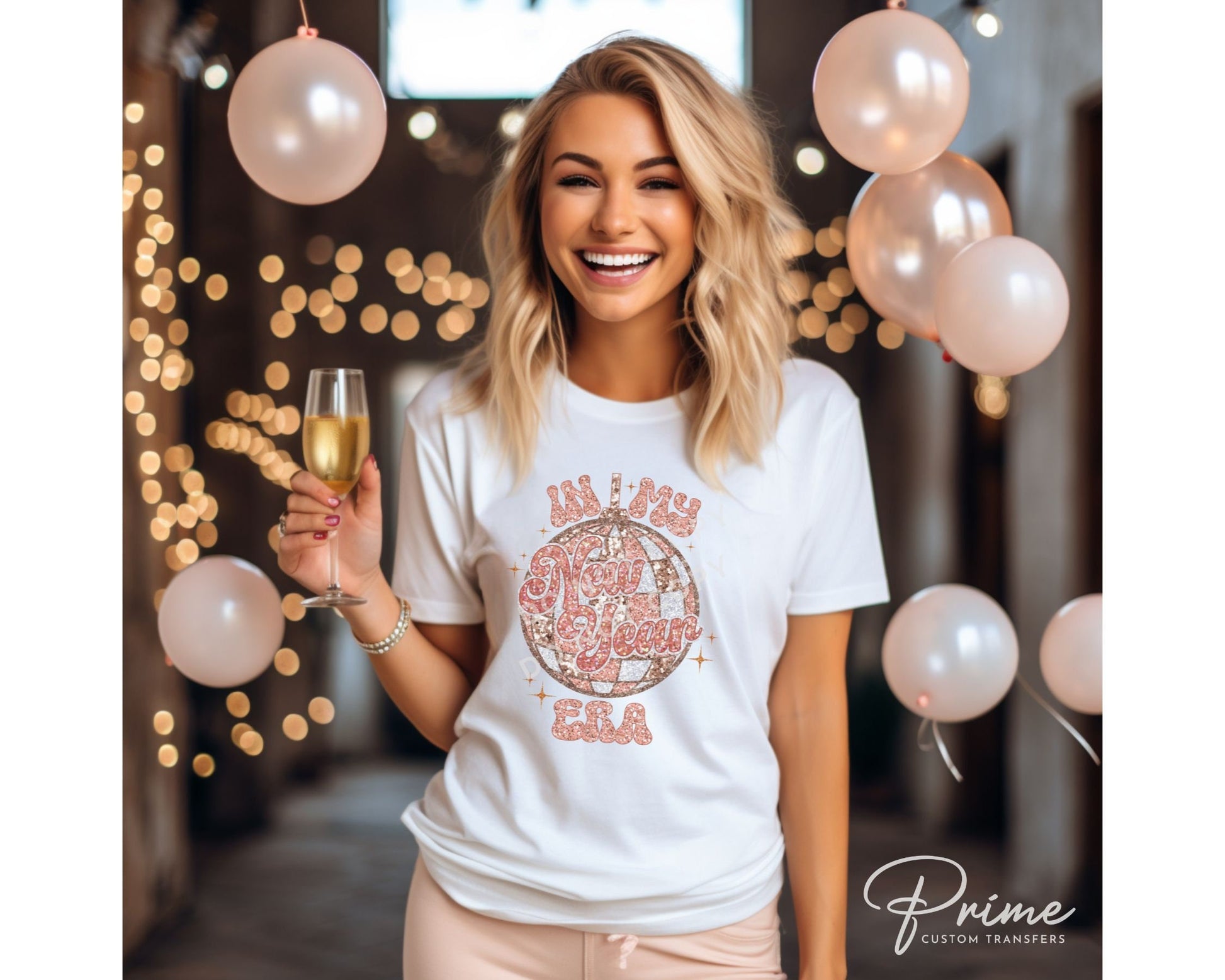 DTF Transfers, Ready to Press, T-shirt Transfers, Heat Transfer, Direct to Film, Holiday, Disco, Midnight, Party, 2024, In My New Year Era