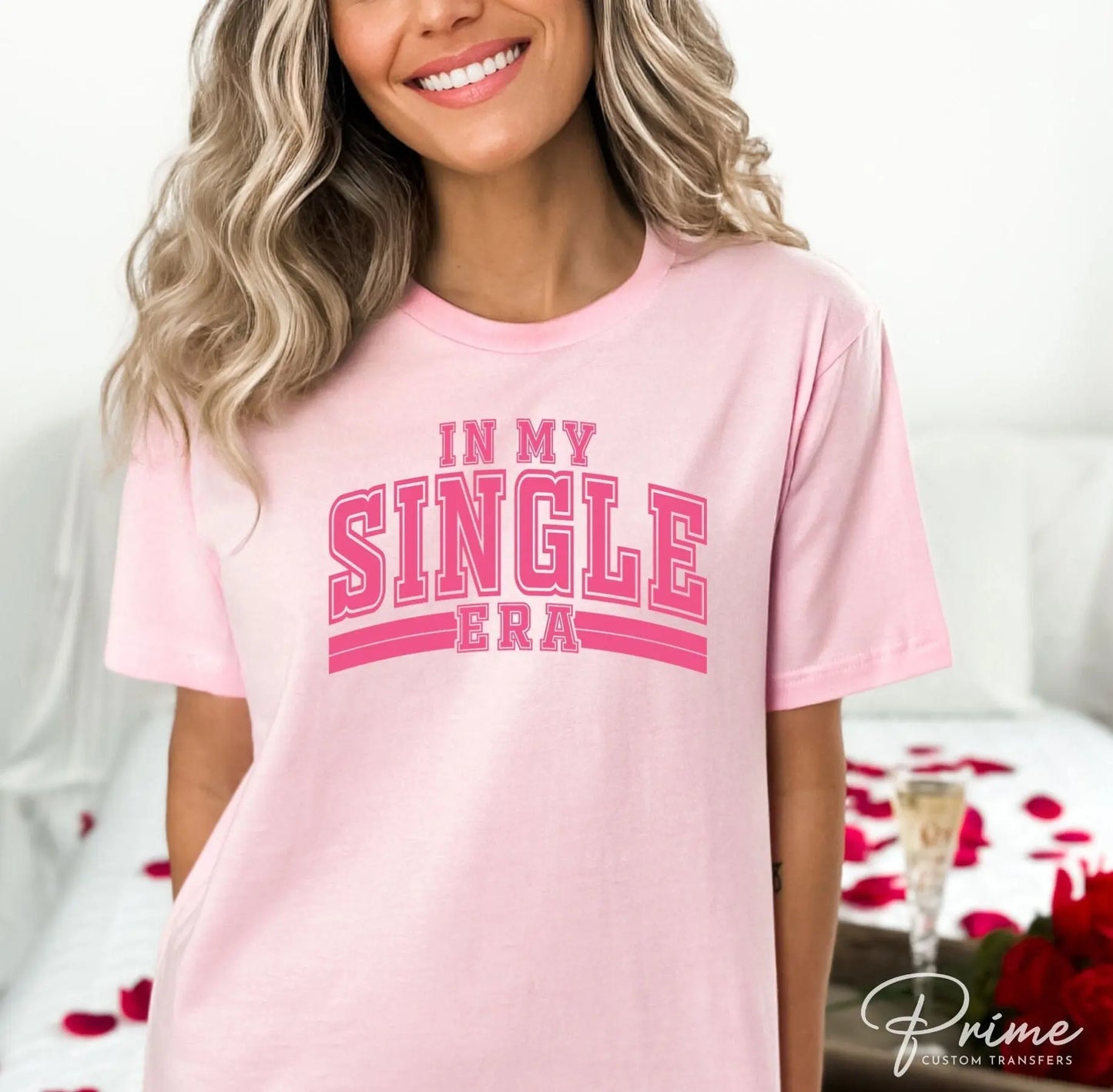DTF Transfers, Ready to Press, T-shirt Transfers, Heat Transfer, Direct to Film, Cold Peel, Heart, Valentine's Day, In My Single Era