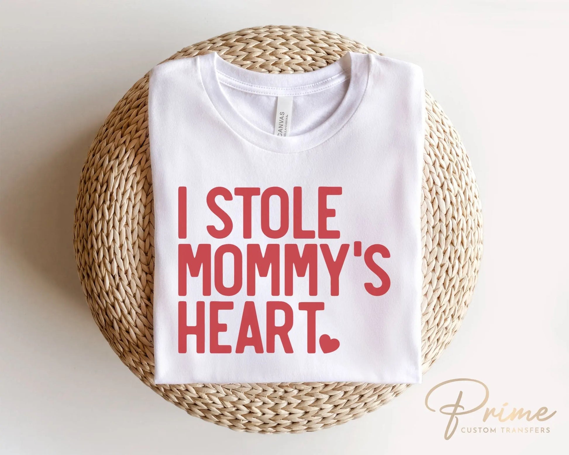 DTF Transfers, Ready to Press, T-shirt Transfers, Heat Transfer, Direct to Film, Cold Peel, Valentine's Day, Kid, I Stole Mommy's Heart