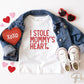 DTF Transfers, Ready to Press, T-shirt Transfers, Heat Transfer, Direct to Film, Cold Peel, Valentine's Day, Kid, I Stole Mommy's Heart