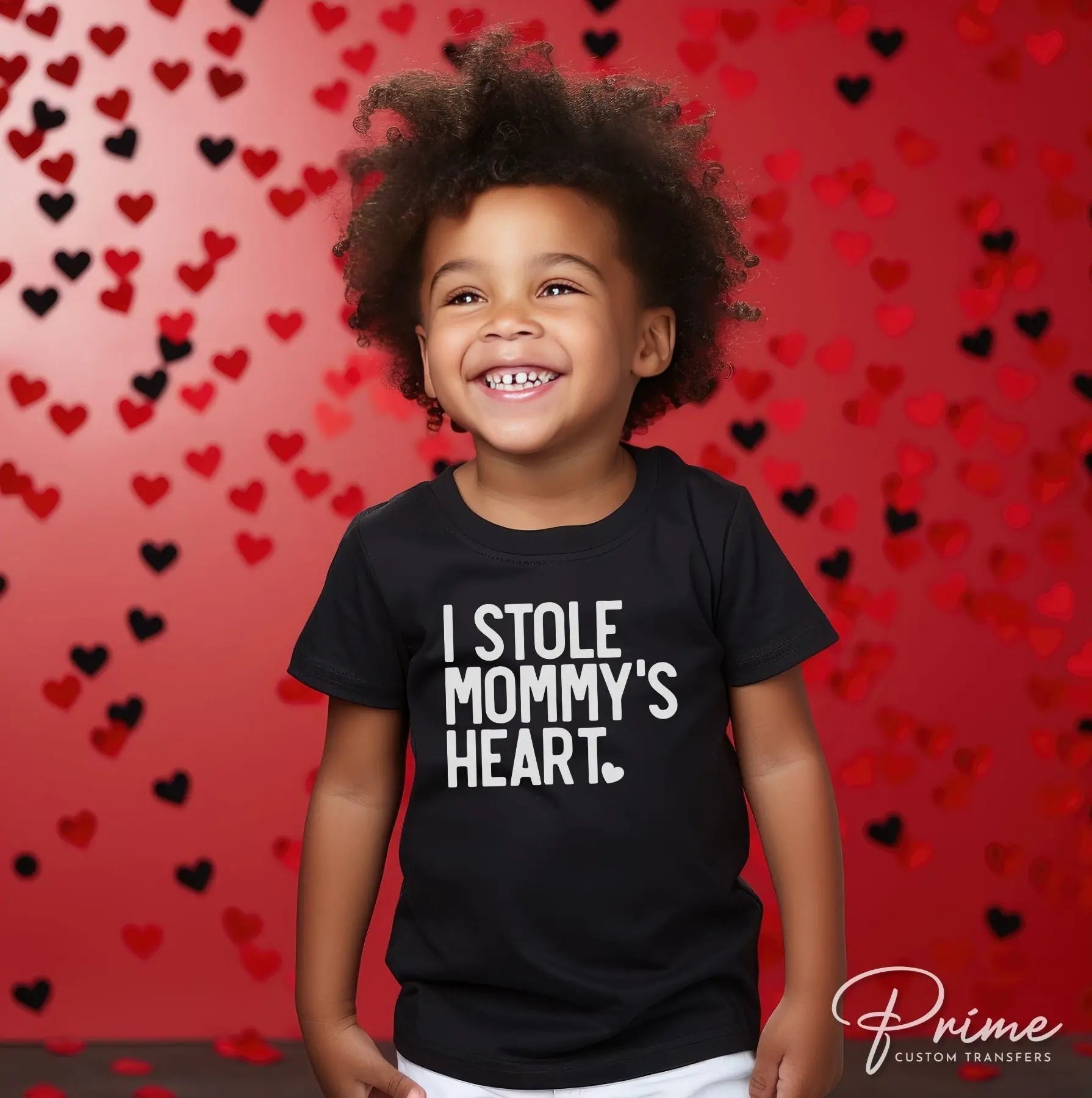 DTF Transfers, Ready to Press, T-shirt Transfers, Heat Transfer, Direct to Film, Cold Peel, Valentine's Day, Kid, I Stole Mommy's Heart