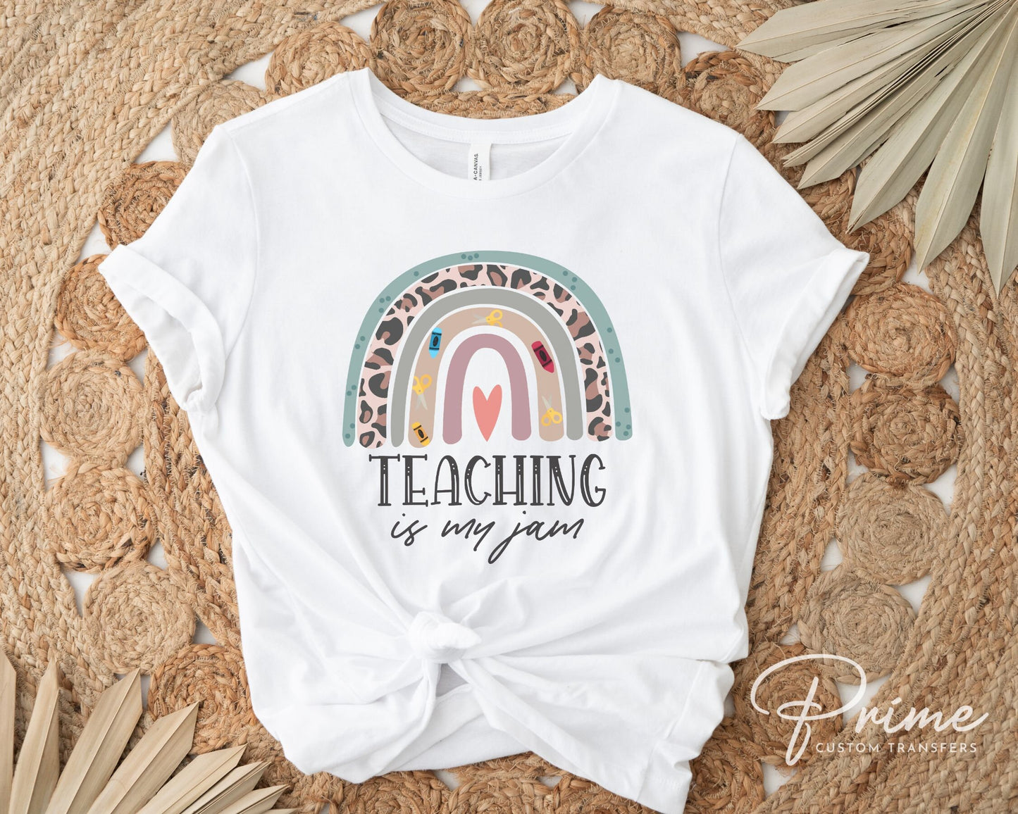 DTF Transfers, Ready to Press, T-shirt Transfers, Heat Transfer, Direct to Film, Preschool, Gift, School, Educator, Teaching is My Jam