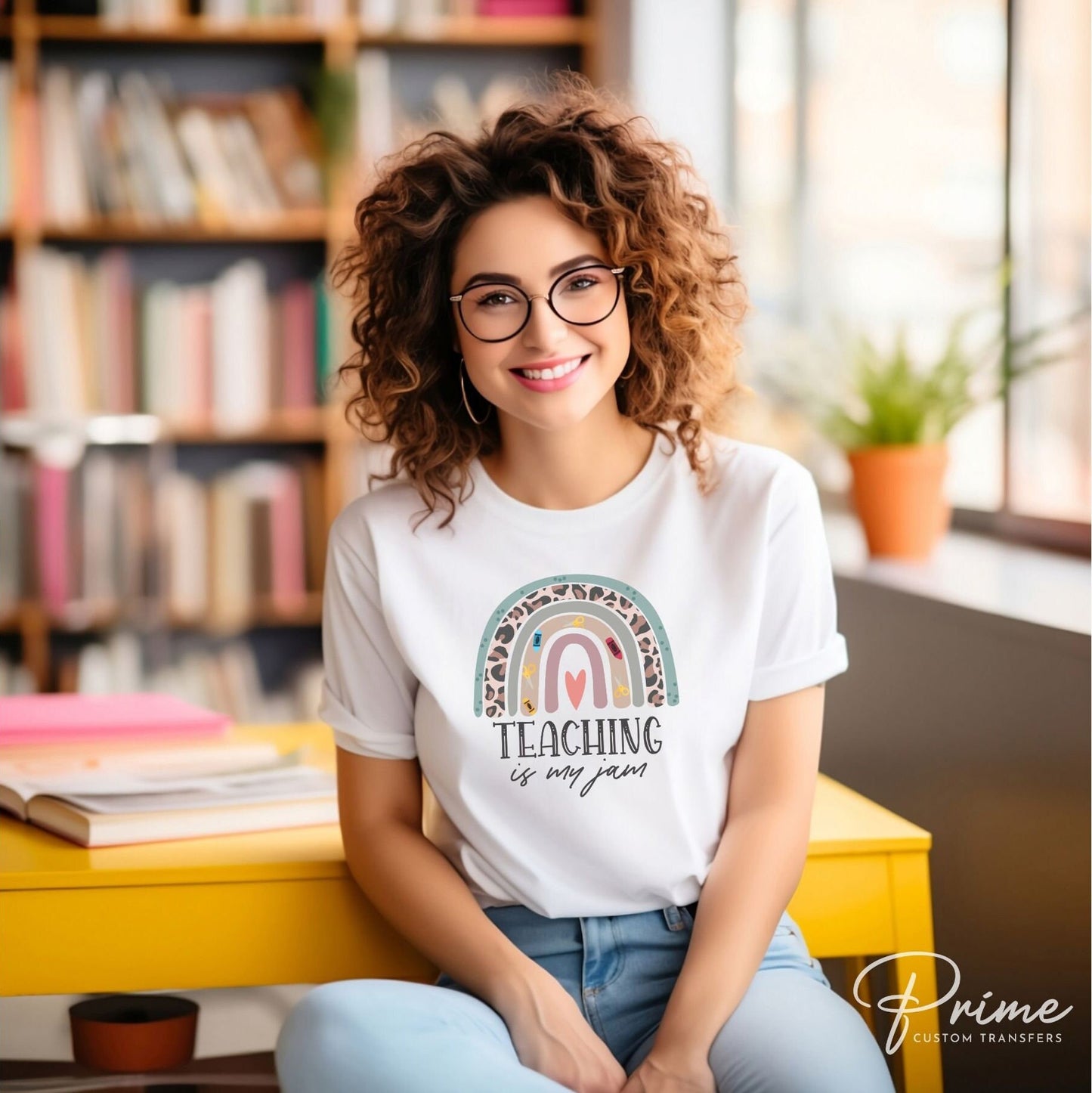 DTF Transfers, Ready to Press, T-shirt Transfers, Heat Transfer, Direct to Film, Preschool, Gift, School, Educator, Teaching is My Jam