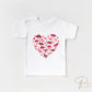 DTF Transfers, Ready to Press, T-shirt Transfers, Heat Transfer, Direct to Film, Cold Peel, Heart, Valentine Dinosaurs Heart