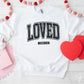 DTF Transfers, Ready to Press, T-shirt Transfers, Heat Transfer, Direct to Film, Cold Peel, Heart, Valentine's Day, Loved John 3:16