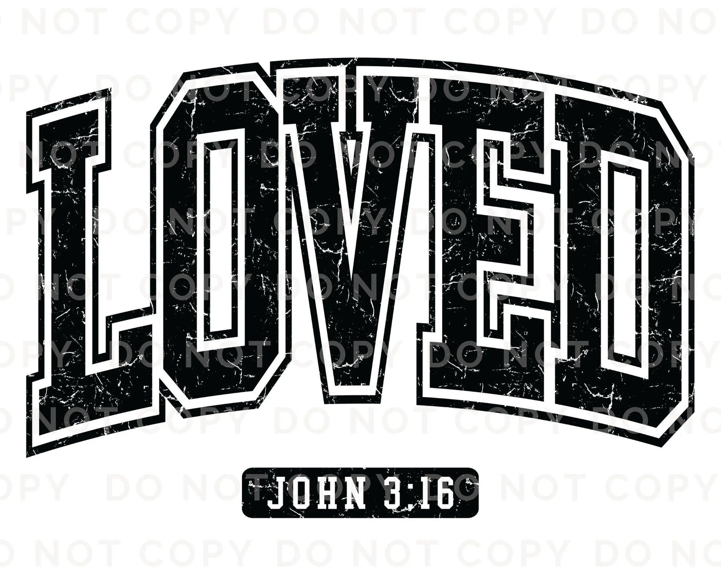 DTF Transfers, Ready to Press, T-shirt Transfers, Heat Transfer, Direct to Film, Cold Peel, Heart, Valentine's Day, Loved John 3:16