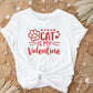 DTF Transfers, Ready to Press, T-shirt Transfers, Heat Transfer, Direct to Film, Cold Peel, Pets, Valentine's Day, My Cat is My Valentine
