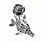 DTF Transfers, Ready to Press, T-shirt Transfers, Heat Transfer, Direct to Film, Valentine's Day, Skeleton, Flower, Skull Hand and Rose
