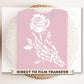 DTF Transfers, Ready to Press, T-shirt Transfers, Heat Transfer, Direct to Film, Valentine's Day, Skeleton, Flower, Skull Hand and Rose