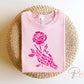 DTF Transfers, Ready to Press, T-shirt Transfers, Heat Transfer, Direct to Film, Valentine's Day, Skeleton, Flower, Skull Hand and Rose