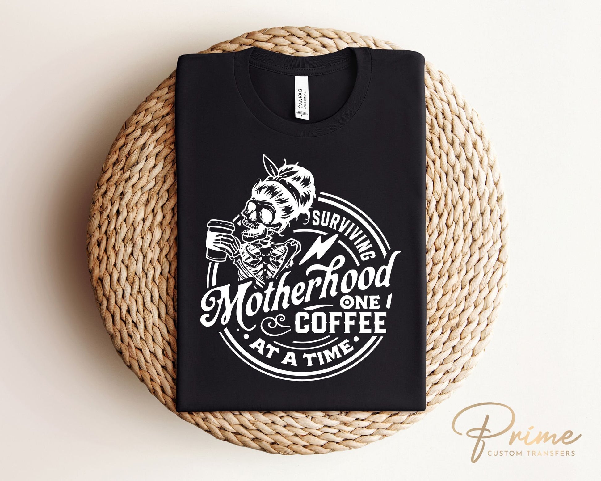 DTF Transfers, Ready to Press, T-shirt Transfers, Heat Transfer, Direct to Film, Motherhood, Surviving Motherhood One Coffee at a Time