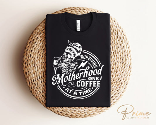 DTF Transfers, Ready to Press, T-shirt Transfers, Heat Transfer, Direct to Film, Motherhood, Surviving Motherhood One Coffee at a Time