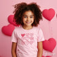 DTF Transfers, Ready to Press, T-shirt Transfers, Heat Transfer, Direct to Film, Valentine's Day, Cold Peel, Love, Doodle Hearts
