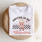 DTF Transfers, Ready to Press, T-shirt Transfers, Heat Transfer, Direct to Film, Valentine's Day, Latte, Retro Coffee Is My Valentine