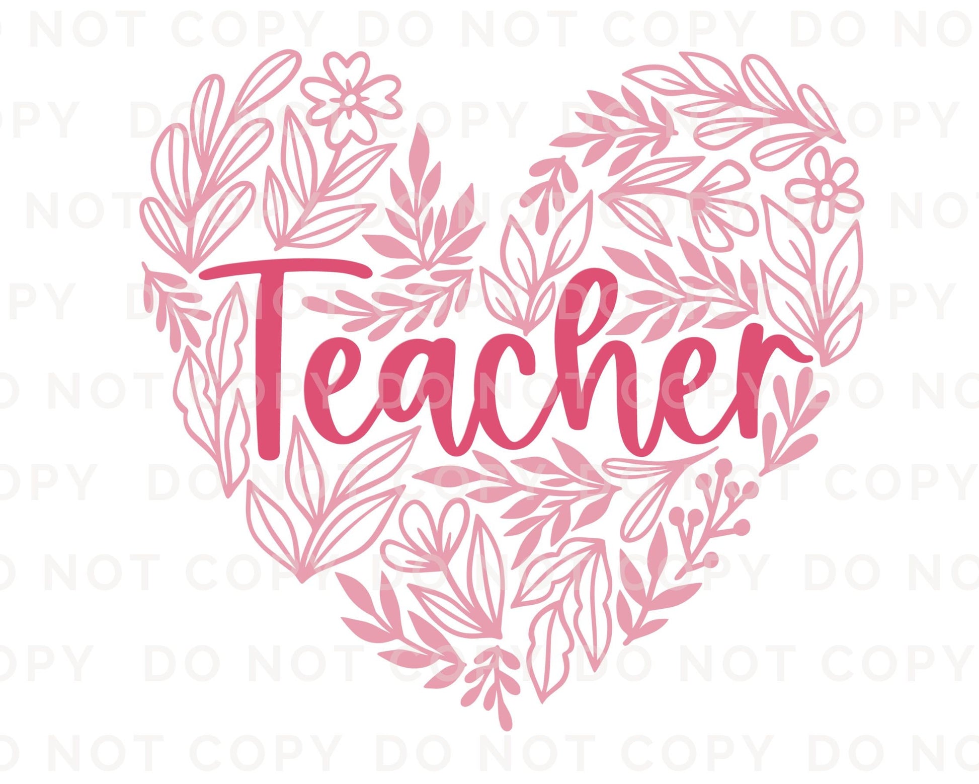 DTF Transfers, Ready to Press, T-shirt Transfers, Heat Transfer, Direct to Film, Valentine’s Day, Preschool, Gift, Teacher Floral Heart