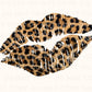 DTF Transfers, Ready to Press, T-shirt Transfers, Heat Transfer, Direct to Film, Cold Peel, Valentine's Day, Kiss, Cheetah, Leopard Lips