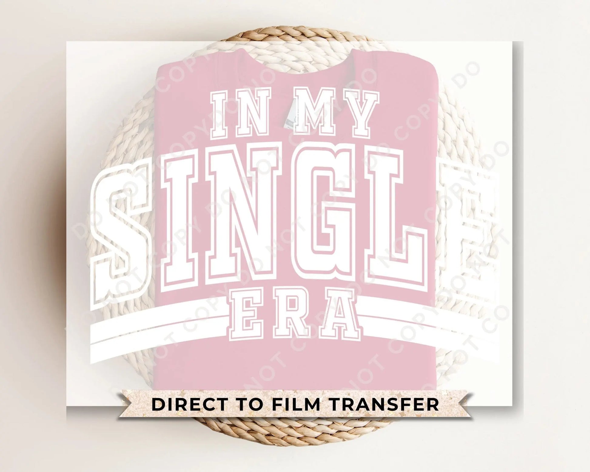 DTF Transfers, Ready to Press, T-shirt Transfers, Heat Transfer, Direct to Film, Cold Peel, Heart, Valentine's Day, In My Single Era