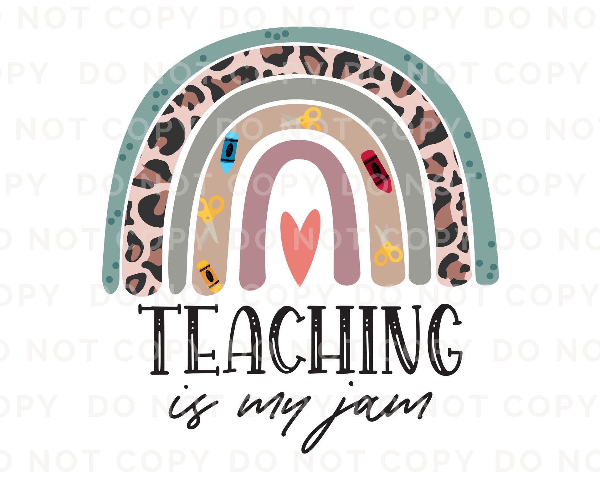 DTF Transfers, Ready to Press, T-shirt Transfers, Heat Transfer, Direct to Film, Preschool, Gift, School, Educator, Teaching is My Jam