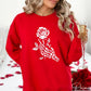 DTF Transfers, Ready to Press, T-shirt Transfers, Heat Transfer, Direct to Film, Valentine's Day, Skeleton, Flower, Skull Hand and Rose