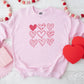 DTF Transfers, Ready to Press, T-shirt Transfers, Heat Transfer, Direct to Film, Valentine's Day, Cold Peel, Love, Doodle Hearts