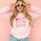 DTF Transfers, Ready to Press, T-shirt Transfers, Heat Transfer, Direct to Film, Valentine's Day, Cold Peel, Love, Doodle Hearts