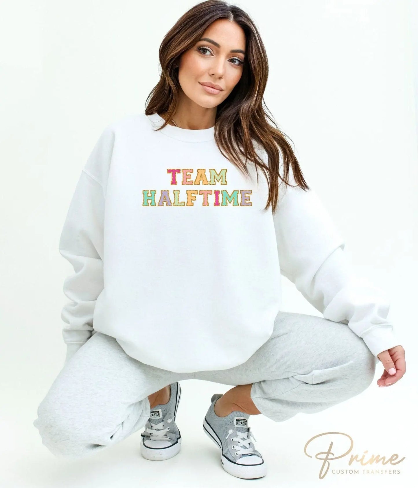 Football DTF Transfers, Ready to Press, T-shirt Transfers, Heat Transfer, Direct to Film, Sports, Glitter, Faux Chenille, Team Halftime