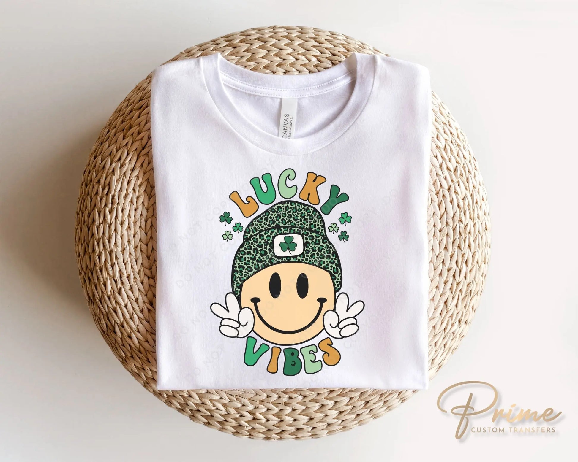 DTF Transfers, Ready to Press, T-shirt Transfers, Heat Transfer, Direct to Film, St Patties Day, St Patrick’s Day, Kid, Truck, Lucky Vibes