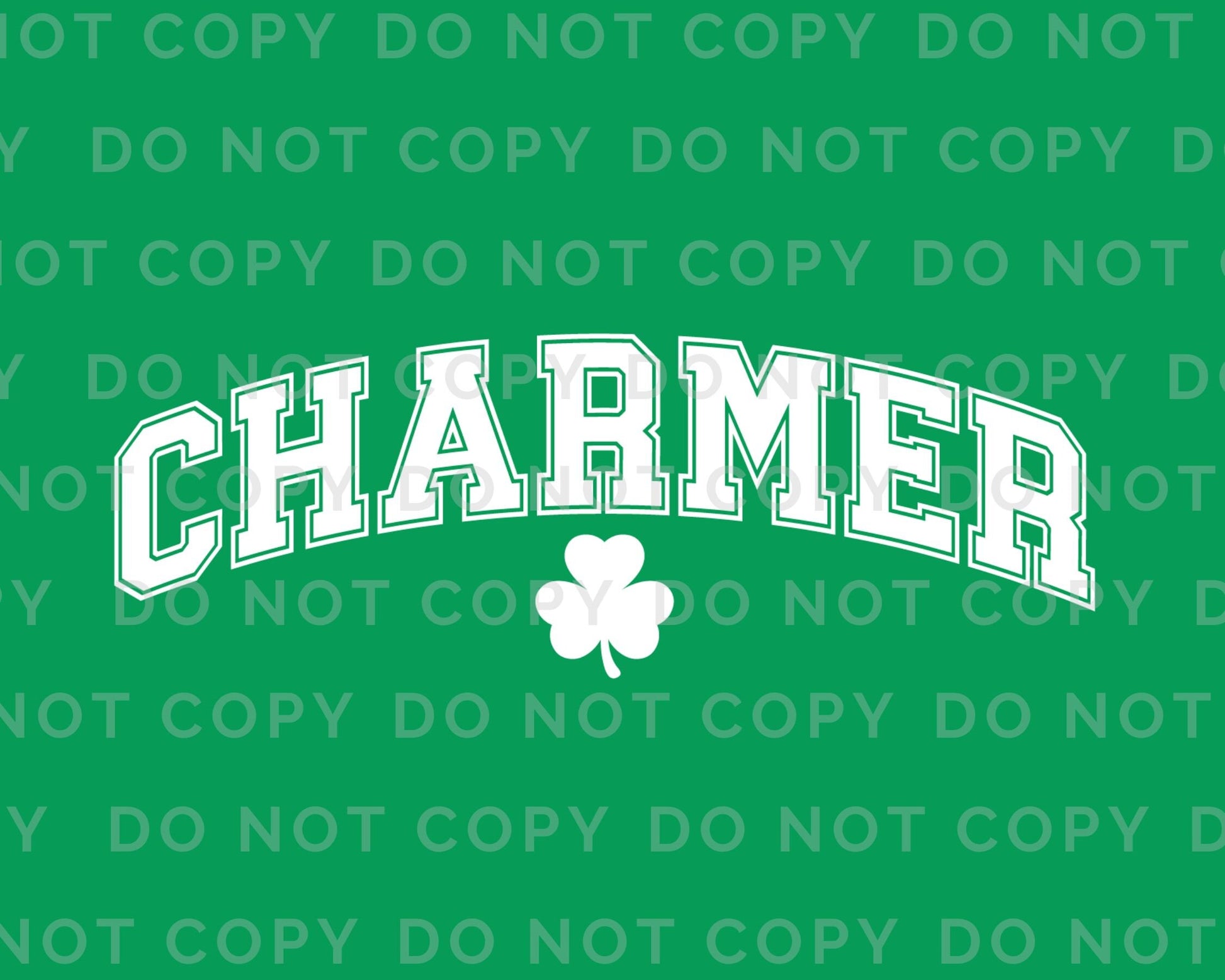 DTF Transfers, Ready to Press, T-shirt Transfers, Heat Transfer, Direct to Film, St Patrick’s Day, Mens, Clover, Shamrock, Charmer