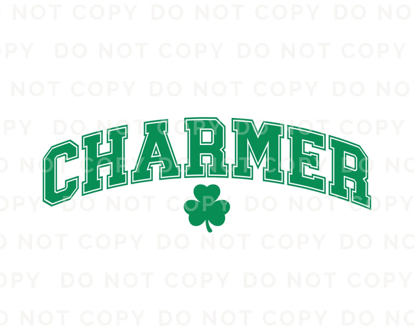 DTF Transfers, Ready to Press, T-shirt Transfers, Heat Transfer, Direct to Film, St Patrick’s Day, Mens, Clover, Shamrock, Charmer