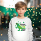 DTF Transfers, Ready to Press, T-shirt Transfers, Heat Transfer, Direct to Film, Boys St Patricks Day, Shamrock, Clover, Dinosaur, T Rex