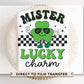 St. Patrick's Day DTF Transfer, Ready to Press, T-shirt Transfer, Heat Transfer, Direct to Film, Holiday, Lucky, Shamrock Mister Lucky Charm