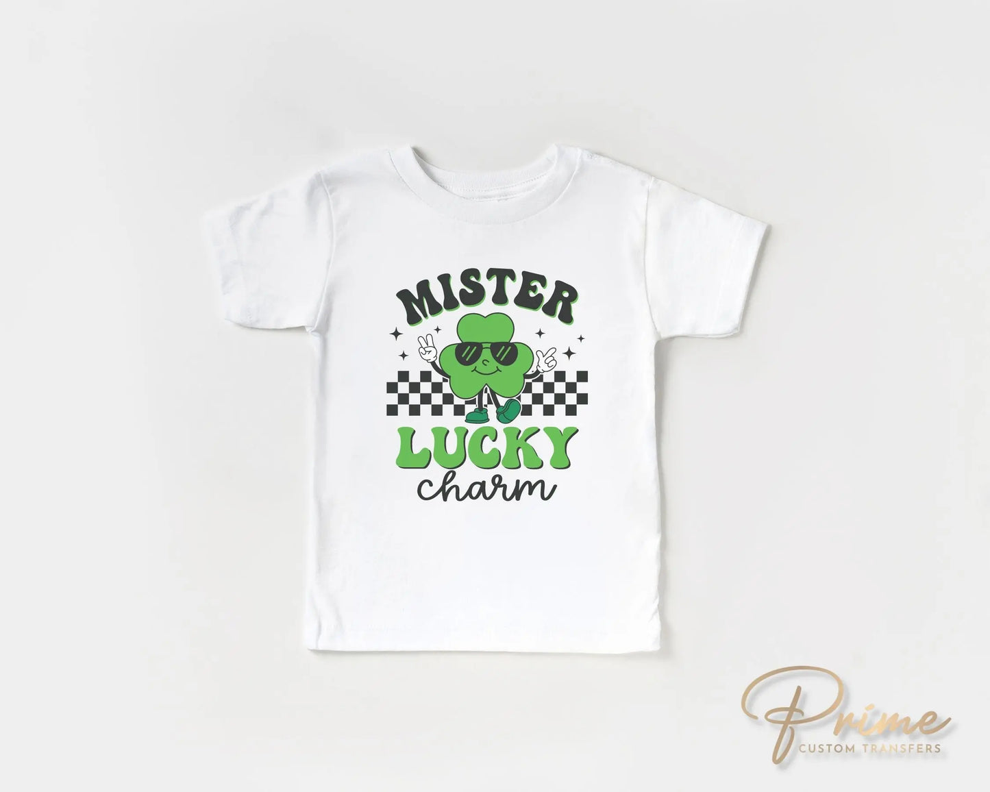 St. Patrick's Day DTF Transfer, Ready to Press, T-shirt Transfer, Heat Transfer, Direct to Film, Holiday, Lucky, Shamrock Mister Lucky Charm