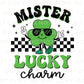 St. Patrick's Day DTF Transfer, Ready to Press, T-shirt Transfer, Heat Transfer, Direct to Film, Holiday, Lucky, Shamrock Mister Lucky Charm