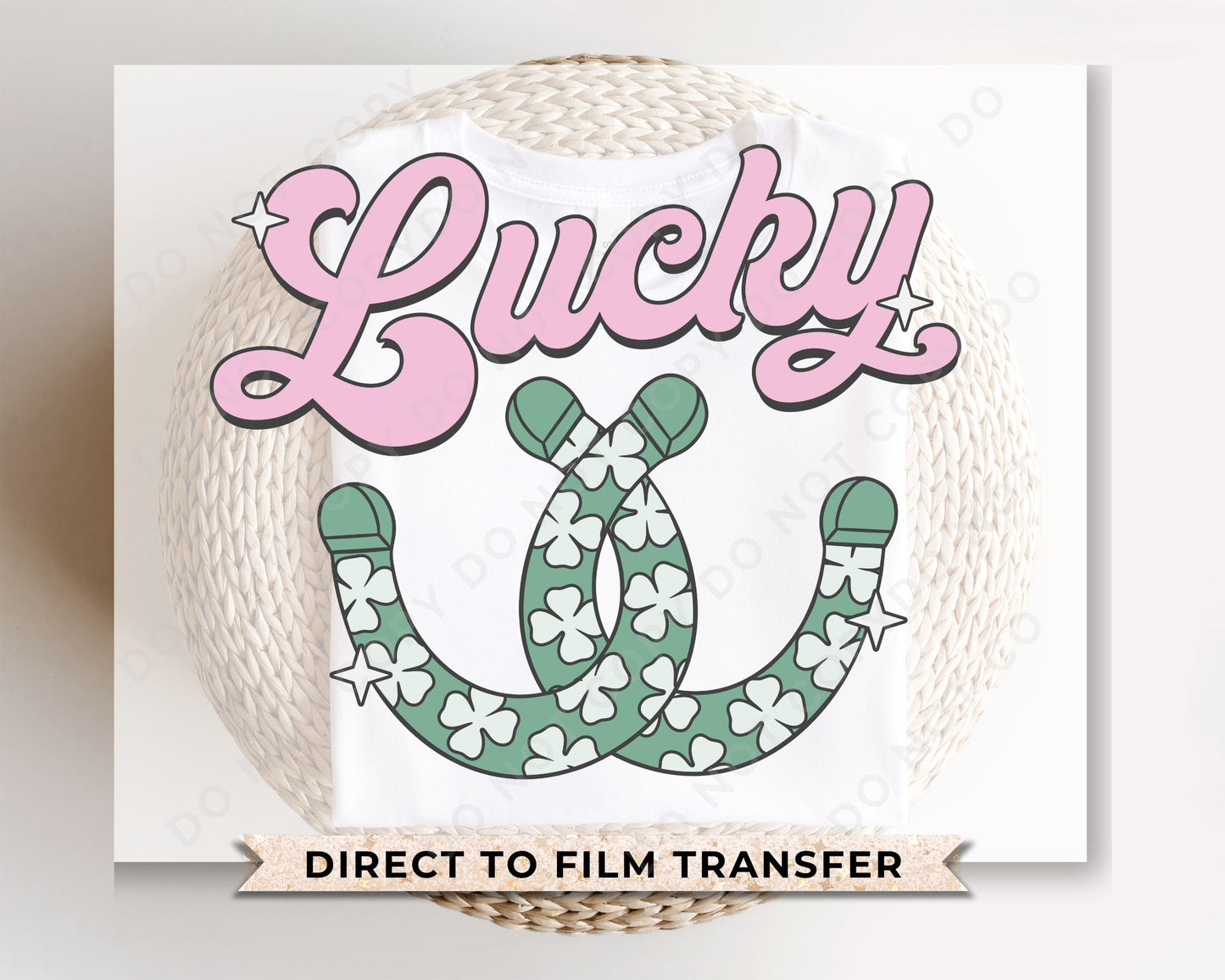 DTF Transfers, Ready to Press, T-shirt Transfers, Heat Transfer, Direct to Film, St Patties, Saint Patrick's Day, Groovy, Retro, Lucky