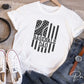 DTF Transfers, Ready to Press, T-shirt Transfers, Heat Transfer, Direct to Film, Flag, Sports, Gift, Father's Day, Ball Game, Baseball Dad