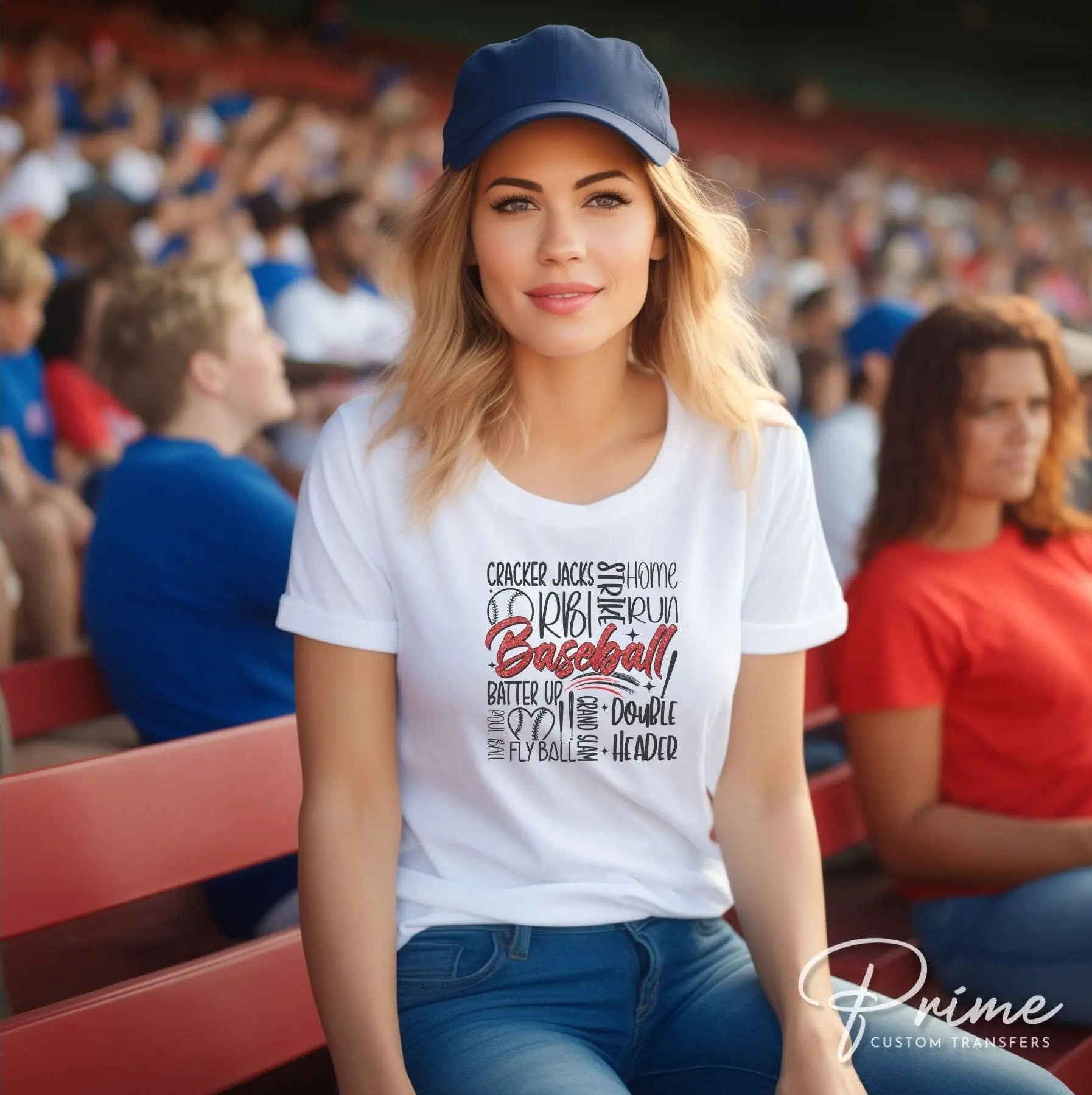 DTF Transfers, Ready to Press, T-shirt Transfers, Heat Transfer, Direct to Film, Sports, Batter, Home Run, Strike, Baseball Collage