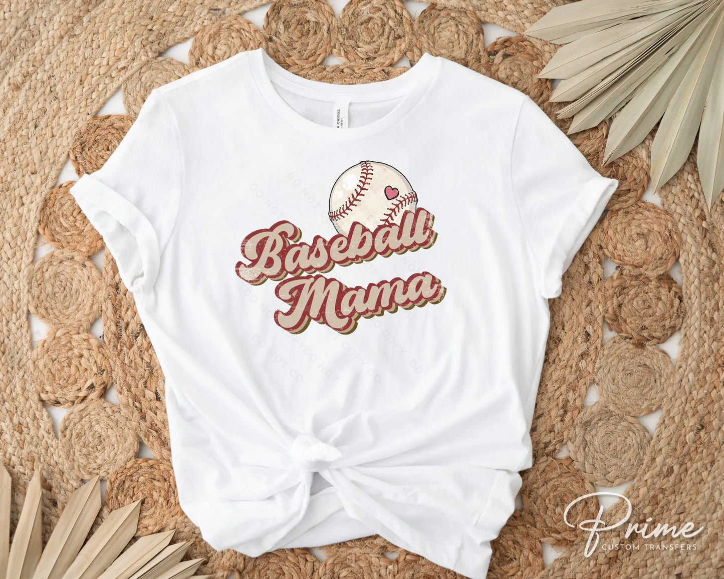 DTF Transfers, Ready to Press, T-shirt Transfers, Heat Transfer, Direct to Film, Sports, Batter, Game, Home Run, Strike, Retro Baseball Mom