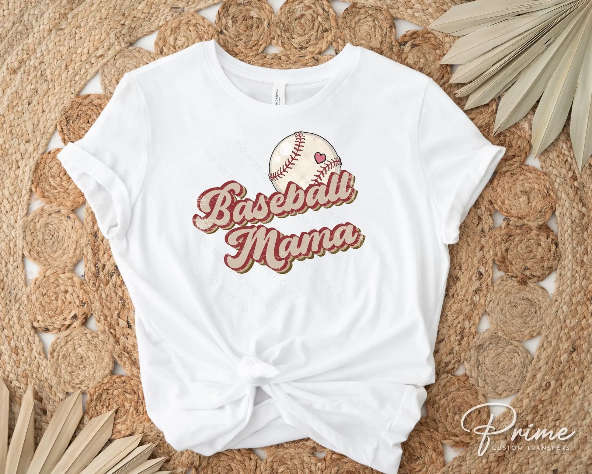DTF Transfers, Ready to Press, T-shirt Transfers, Heat Transfer, Direct to Film, Sports, Batter, Game, Home Run, Strike, Retro Baseball Mom
