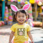 Easter DTF Transfers, Ready to Press, T-shirt Transfers, Heat Transfer, Direct to Film, Spring, Bubblegum, Glasses, Checkered, Cute Bunny