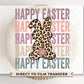 Easter DTF Transfers, Ready to Press, T-shirt Transfers, Heat Transfer, Direct to Film, Spring, Woman, Girl, Cheetah Leopard Bunny Rabbit