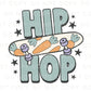 Easter DTF Transfers, Ready to Press, T-shirt Transfers, Heat Transfer, Direct to Film, Cold Peel, Spring, Boy, Skateboard, Retro, Hip Hop