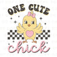 Easter DTF Transfers, Ready to Press, T-shirt Transfers, Heat Transfer, Direct to Film, Spring, Sunday, Kid, Vintage, Retro One Cute Chick