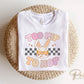 Easter DTF Transfers, Ready to Press, T-shirt Transfers, Heat Transfer, Direct to Film, Cold Peel, Retro, Checkered, Girl, Too Hip To Hop