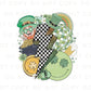 DTF Transfers, Ready to Press, T-shirt Transfers, Heat Transfer, Direct to Film, St Patties, Shamrock, Clover, St Patrick's Day Collage